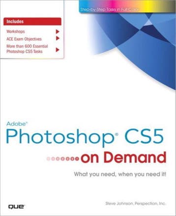 Adobe Photoshop CS5 on Demand 9780789744470 Johnson Steve, Verzenden, Gelezen, Johnson Steve