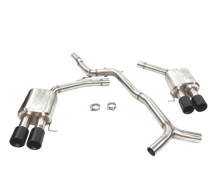 LIGNE DÉCHAPPEMENT POUR AUDI S5 3.0 S4 B8 11- NOIR, Auto-onderdelen, Uitlaatsystemen, Verzenden