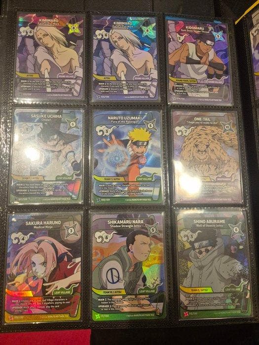 Naruto Mythos TCG - 35 Mixed collection - One Piece, Collections, Collections Autre