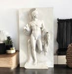 sculptuur, Fregio a muro Apollo - 41 cm - Gegoten steen