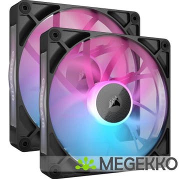 Corsair iCUE LINK RX140 RGB 140mm PWM Fan Starter Kit Black, Verzenden