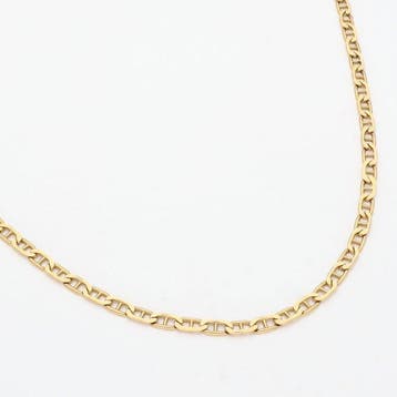Halsketting - 18 karaat Geel goud, Handtassen en Accessoires, Kettingen, Nieuw