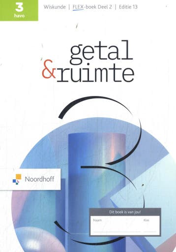 3 havo deel 2 / Getal & Ruimte / leerboek 9789001055196, Verzenden, Gelezen