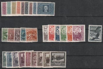 Autriche 1916/1936 - Sélection de cette période, où, Postzegels en Munten, Gestempeld