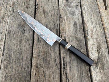 Keukenmes - Handgemaakte verzamelobjecten Japanse chefmes,