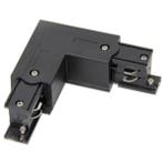 Spanningsrail Doorverbinder Zwart - Links - 3 Fase - LED Lam, Verzenden