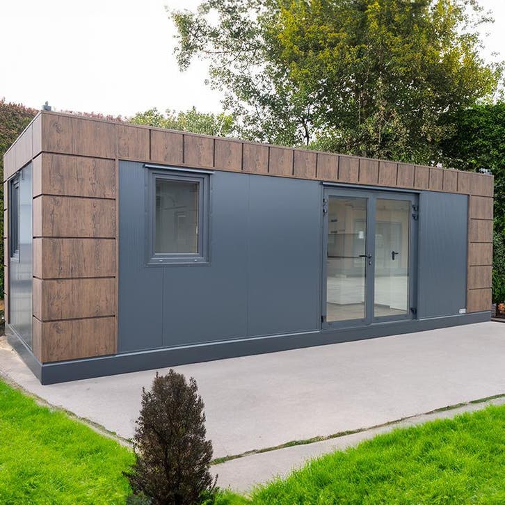 Wooncontainer in tuin Helsinki model 8x3m – Vandaag bezichti, Articles professionnels, Machines & Construction | Abris de chantier & Conteneurs