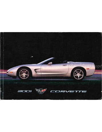 2001 CHEVROLET CORVETTE INSTRUCTIEBOEKJE ENGELS, Autos : Divers