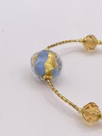 24 karaat - Murano-glas, Geel goud - Halsketting - 24 kt