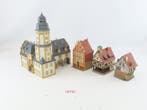 Faller H0 - 194901/38337/38744/8438 - Modeltreingebouwen (4), Nieuw