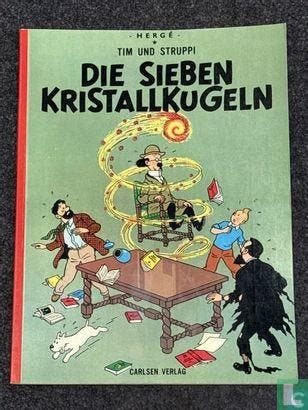Kuifje - Die sieben Kristallkugeln - 1970, Boeken, Stripverhalen, Eén stripboek, Verzenden, Zo goed als nieuw, Remi, Georges.