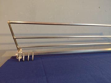 Kapstok - Staal - Train luggage rack, Antiek en Kunst