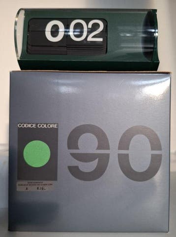 Flip klok - Solari Udine - Plastic - 1900-2000 - Genummerde