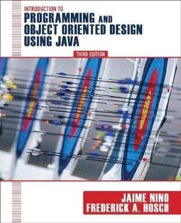 Introduction to Programming and Object-Oriented Design Using, Boeken, Verzenden, Gelezen, Jaime Nino