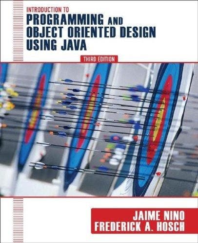 Introduction to Programming and Object-Oriented Design Using, Boeken, Taal | Engels, Gelezen, Verzenden