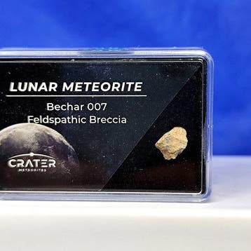 Authentieke meteoriet van de Maan. NIEUW!! BECHAR 007
