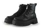Buffalo Veterboots in maat 39 Zwart, Kleding | Dames, Schoenen, Verzenden, Zwart, Overige typen, Zo goed als nieuw