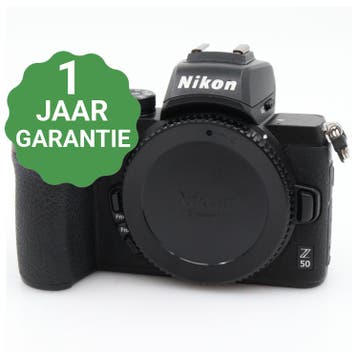 10% korting | Nikon Z50 body | Tweedehands, Verzenden