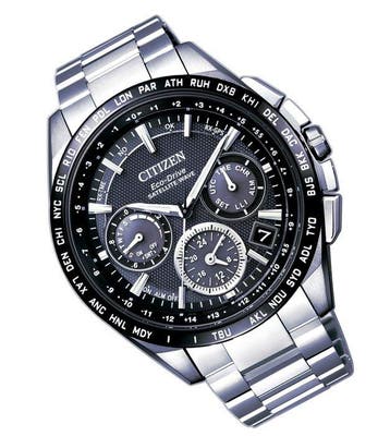 Citizen - SATELLITE WAVE GPS F990 - Super Titanium - SPECIAL, Nieuw