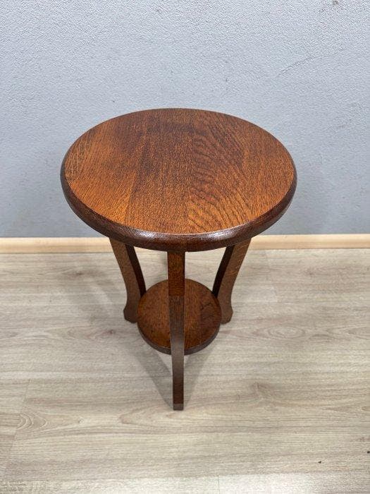 Amsterdamse School bijzettafel / plantentafel - Table, Antiquités & Art, Curiosités & Brocante