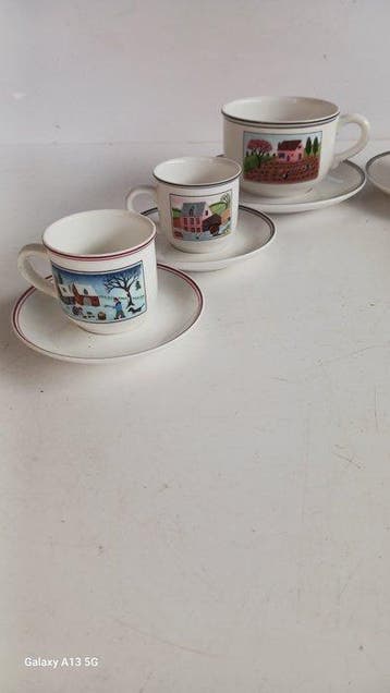Villeroy & Boch - Gérard Laplau - Beker (12) - Porselein -