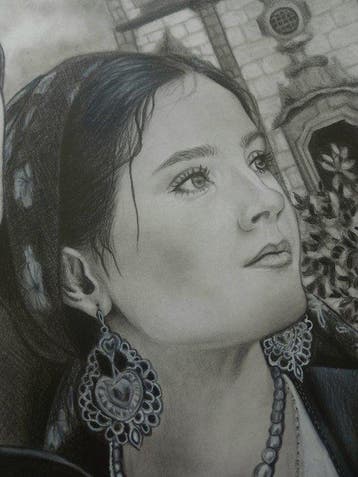 Irina Matos - Portugal Heritage - Drawing by Irina Matos, Antiek en Kunst