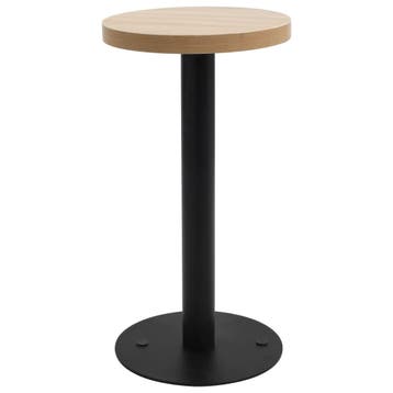 vidaXL Bistrotafel 40 cm MDF lichtbruin, Verzenden, Nieuw