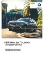 2016 BMW 3 SERIE TOURING INSTRUCTIEBOEKJE DUITS