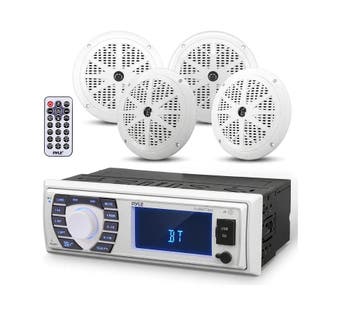 Marine Radio-ontvanger Luidsprekerset 12V Bluetooth water..., Ophalen of Verzenden
