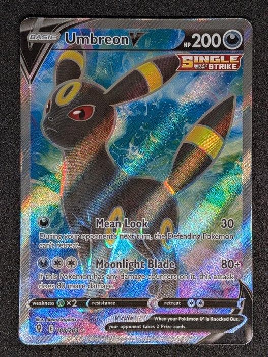 Pokémon - 3 Card - Umbreon 94/203, 95/203, 188/203 Foil,, Hobby & Loisirs créatifs, Jeux de cartes à collectionner | Pokémon