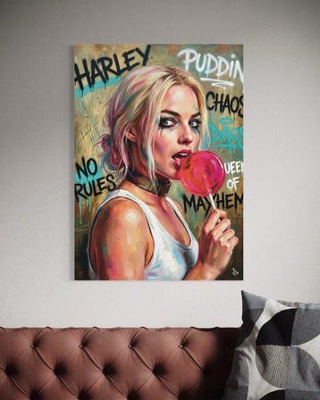 Andrea Di Martino ANDSAL 1991 - Harley Quinn No Rules