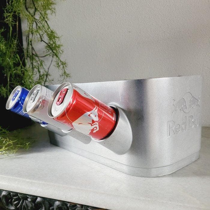 Redbull - Reclamebord - Redbull IJsemmer, V6-model -, Antiek en Kunst, Antiek | Wandborden en Tegels