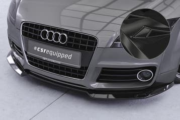 Voorspoiler | Cupspoilerlip voor Audi TT (8J) S-Line CSL932-, Verzenden, Nieuw