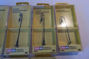 Brawa H0 - Modeltrein verlichting (7) - 7 modellichten, Nieuw