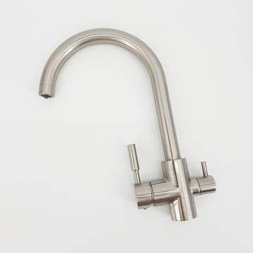 3 in 1 Kraan B-207-STEEL SATIN, Ophalen of Verzenden, Nieuw