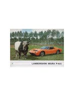 1967 LAMBORGHINI MIURA P 400 BROCHURE ITALIAANS, Ophalen of Verzenden, Nieuw