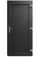 Deur antraciet vol paneel b98 x h204 buitendraaiend!, Doe-het-zelf en Bouw, 80 tot 100 cm, Nieuw, Ophalen of Verzenden, Buitendeur