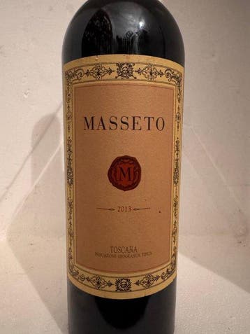 2013 Masseto - Toscane IGT - 1 Fles (0,75 liter), Nieuw