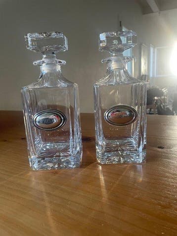 Fles (2) - Kristal, Zilver