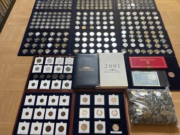 Frankrijk. Lot de 343 monnaies Françaises dont 10 argent et