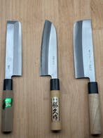 Japanese knives set Nakiri and Santoku and Usuba CA315 -
