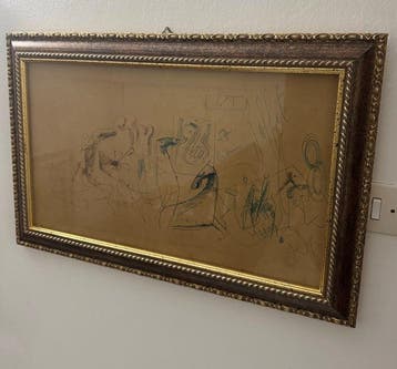 Marino Marini (1901-1980) - Composizione - Cavalli e figure