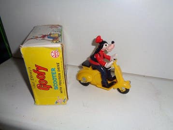 Marx - Walt Disneys Goofy-scooter met frictie-aandrijving,