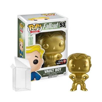 Funko Pop!  Fallout - Vault Boy (Gold) #53 GameStop, Verzenden, Nieuw