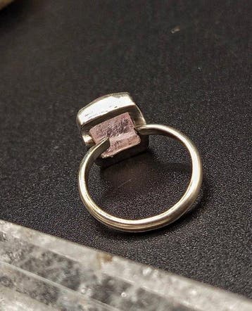 Ring Gioia delicata, ambachtelijk, met verstelbare maat,