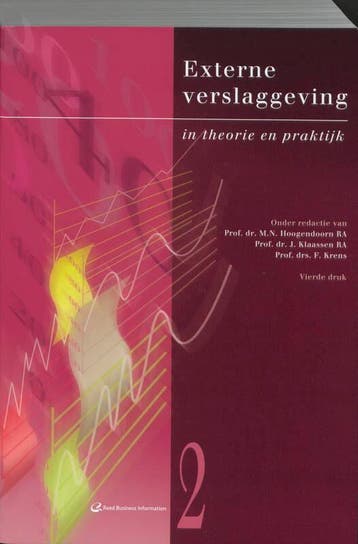 Externe verslaggeving in theorie en praktijk 2 9789059019584, Verzenden