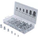 Assortiment blindklinkmoeren | aluminium | 150-dlg., Verzenden, Nieuw