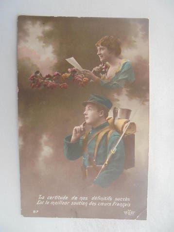 Wereldoorlog 1, Militair - Militaire Fantasie Oorlog 14-18 -, Gelopen