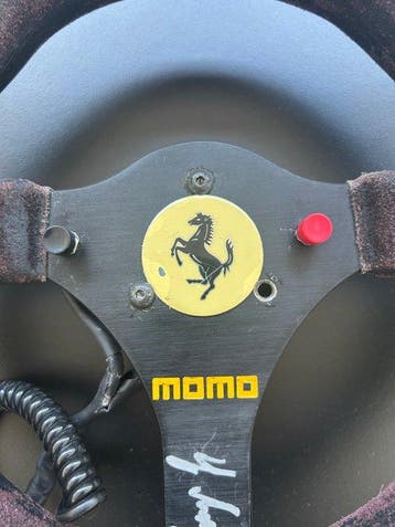 Volant (1) - Momo, Ferrari, Gerard Berger - F1 87/88C -