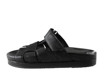 Nelson Slippers in maat 39 Zwart, Slippers, Verzenden, Zwart, Zo goed als nieuw